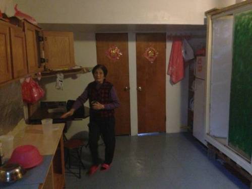 First apartment in NYC. My 81 year old Chinese roommate.